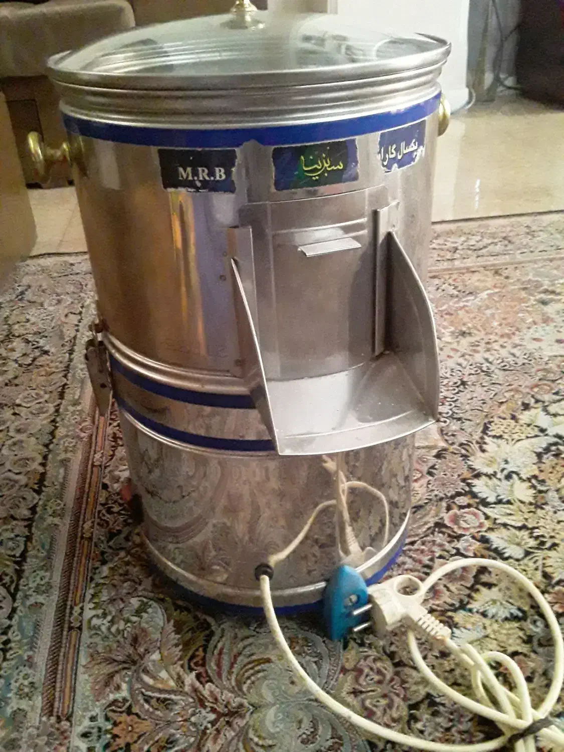 کتری قوری خوردکن استیل کریستال فرکننده|سماور، چایساز، قهوهساز|تهران, کوی بیمه|دیوار