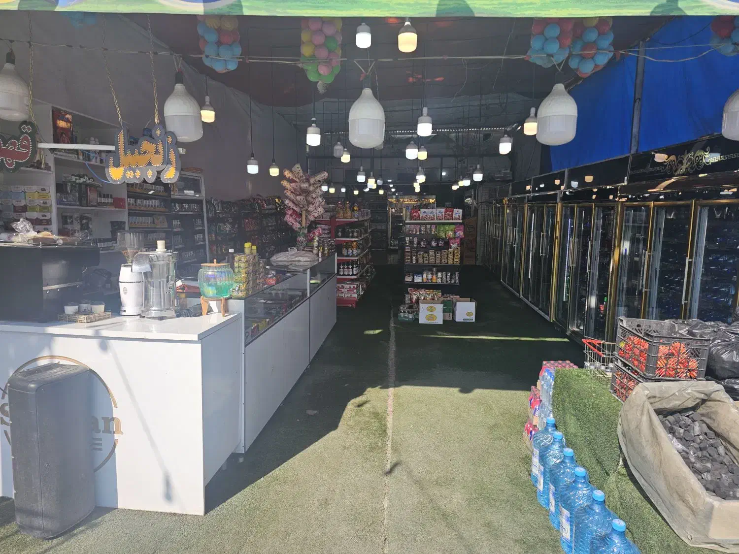 واگذاری هایپر مارکت|اجارهٔ مغازه و غرفه|شیراز, شهرک مهدیه|دیوار