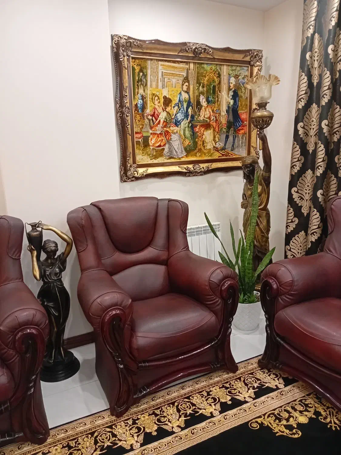 مبلمان ۷ نفره ساخت ایتالیا|مبلمان خانگی و میز عسلی|تهران, امیریه|دیوار