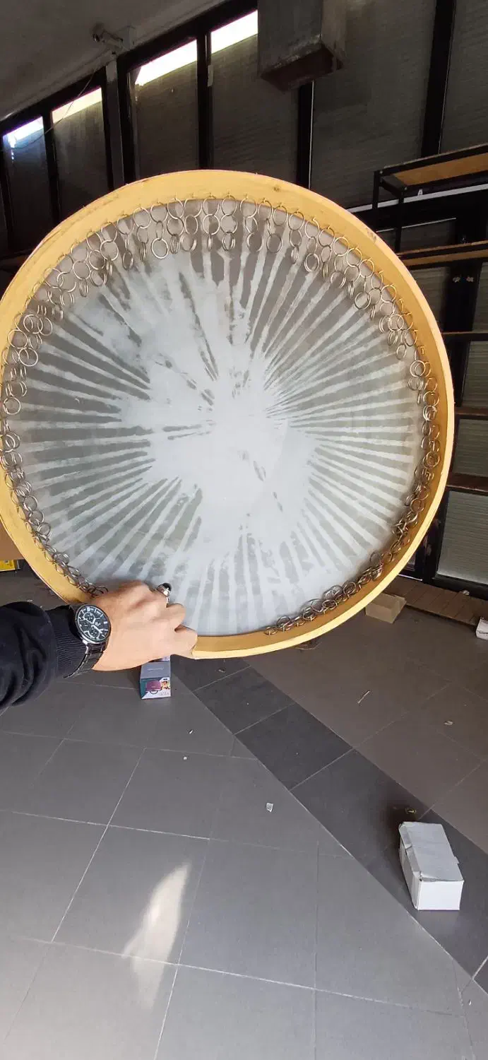 دف سالم و زیبا|سازهای سنتی|کرمانشاه, |دیوار