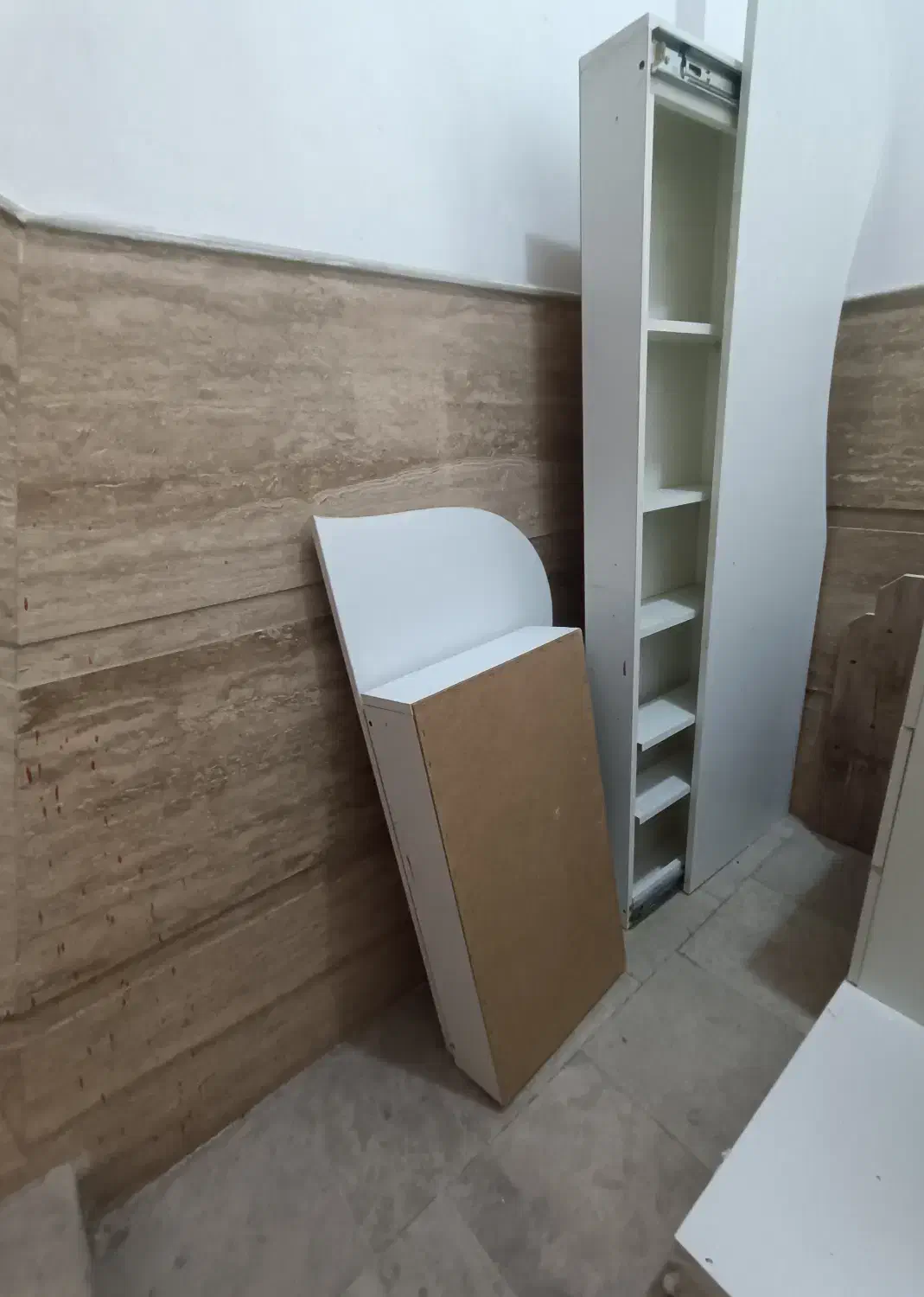 کشو ام دی اف|کتابخانه، شلف، قفسههای دیواری|قم, علی آباد سعدگان|دیوار