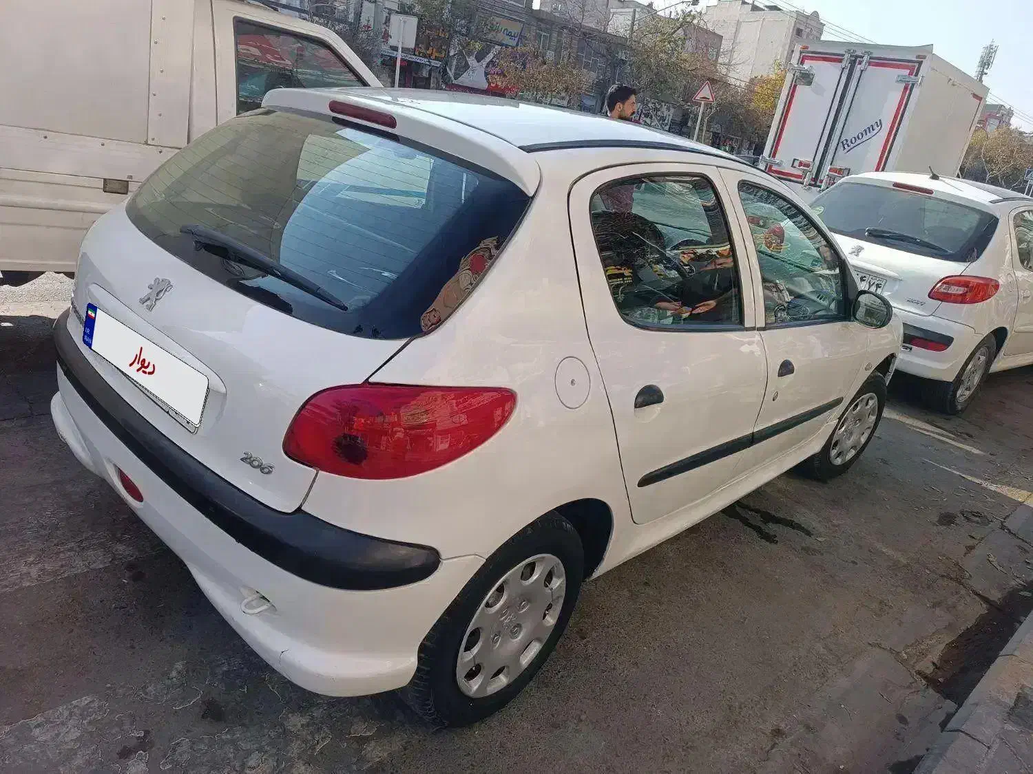 پژو ۲۰۶ خوشکل وتمیز|خودرو سواری و وانت|مشهد, کوی المهدی|دیوار