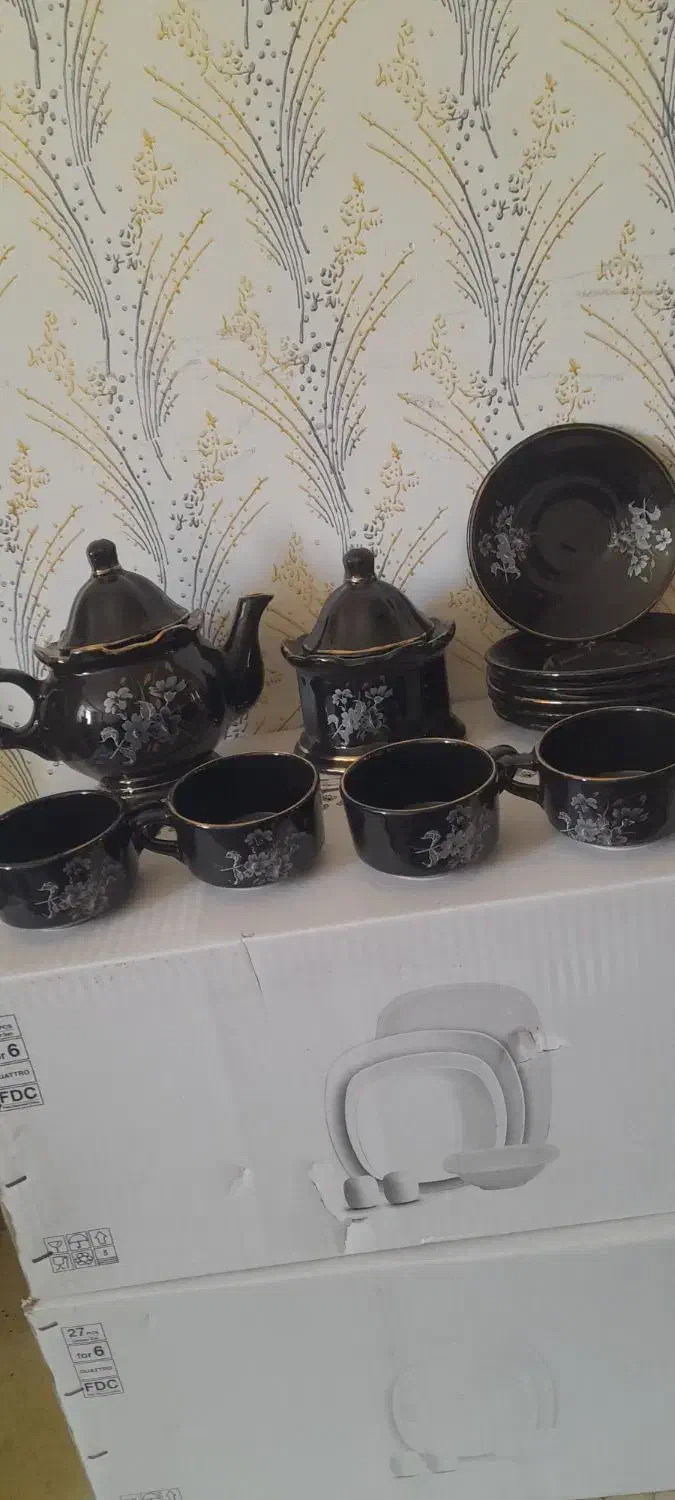 چایخوری سفالی|ظروف سرو و پذیرایی|کرمانشاه, |دیوار