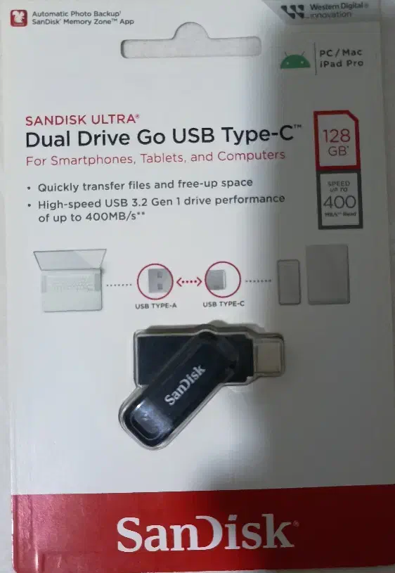 فلش ۱۲۸ گیگ سن دیسک|قطعات و لوازم جانبی رایانه|نورآباد, |دیوار