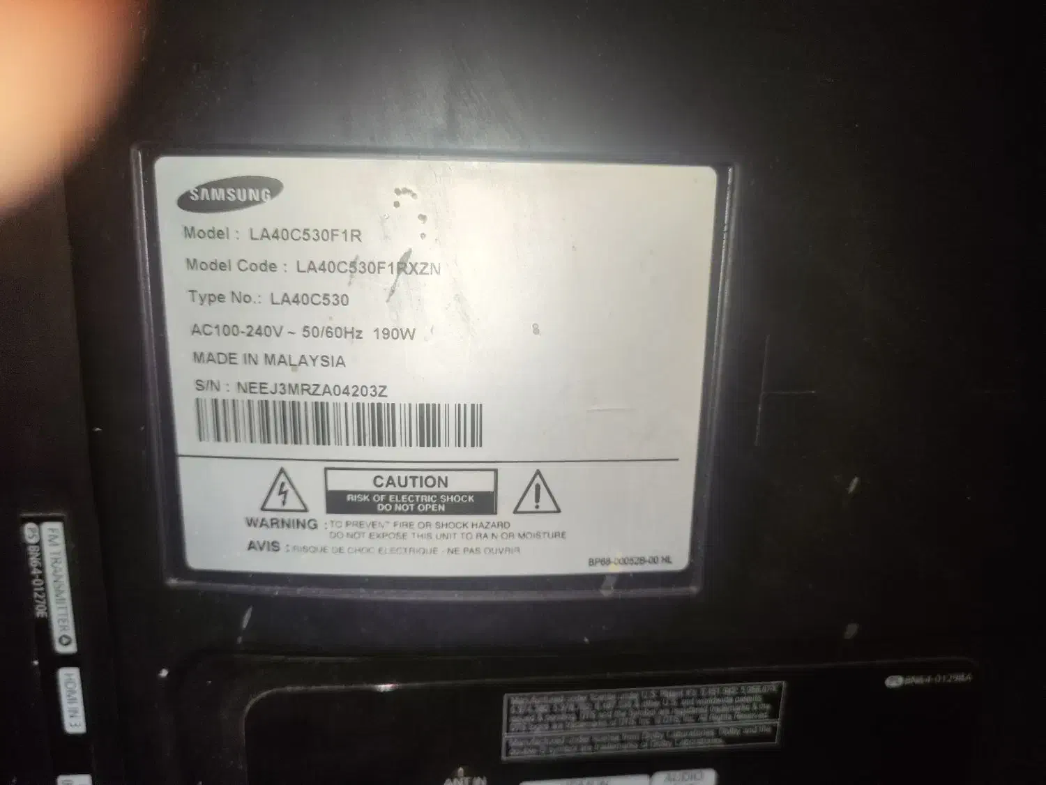 TVسامسونگ40اینچ|تلویزیون و پروژکتور|زاهدان, |دیوار