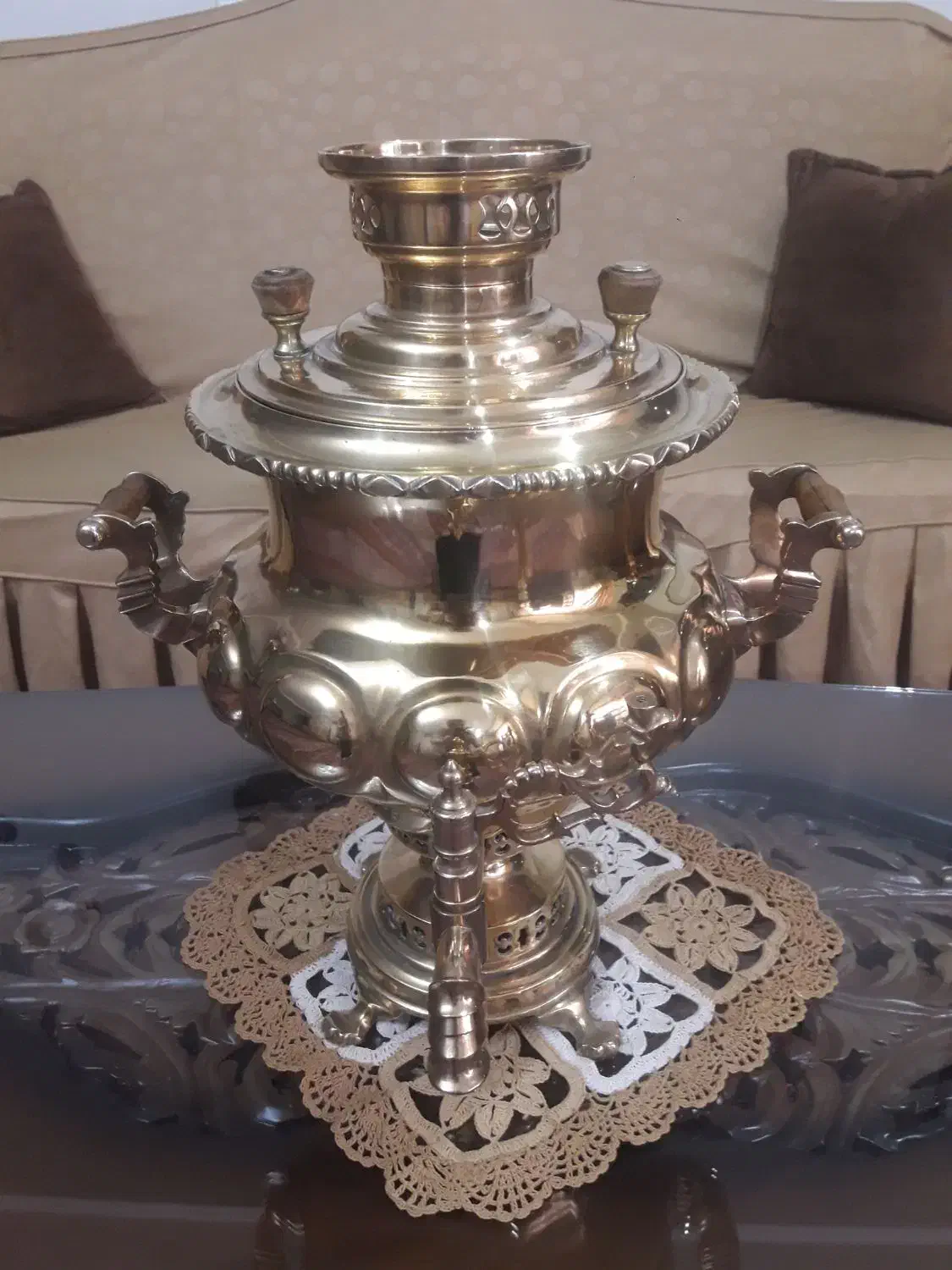 سماور مسوار|کلکسیون اشیاء عتیقه|سنندج, |دیوار