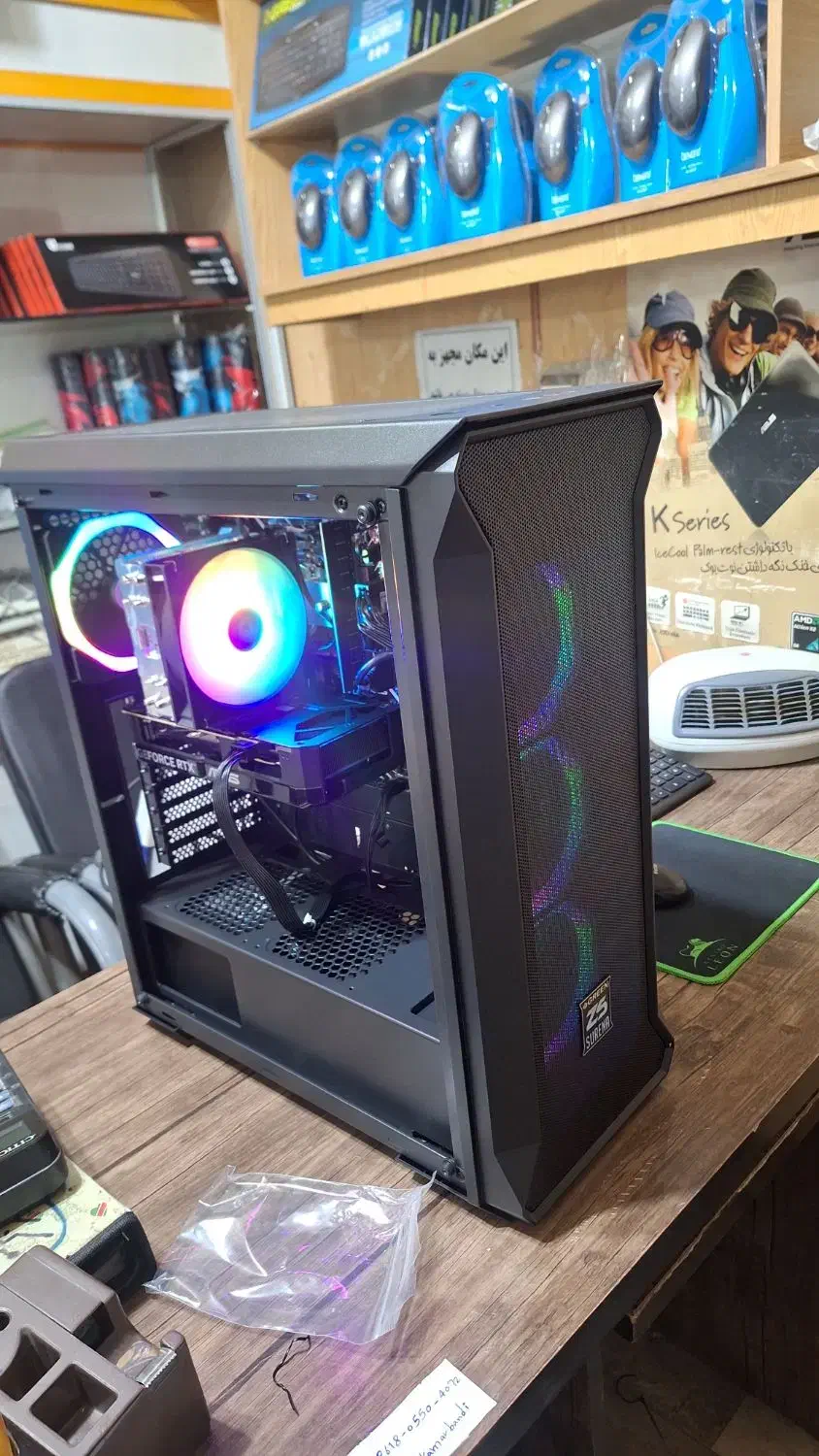 کامپیوتر حرفه ای نسل ۱۲ با گرافیک RTX 5060|رایانه رومیزی|اراک, |دیوار