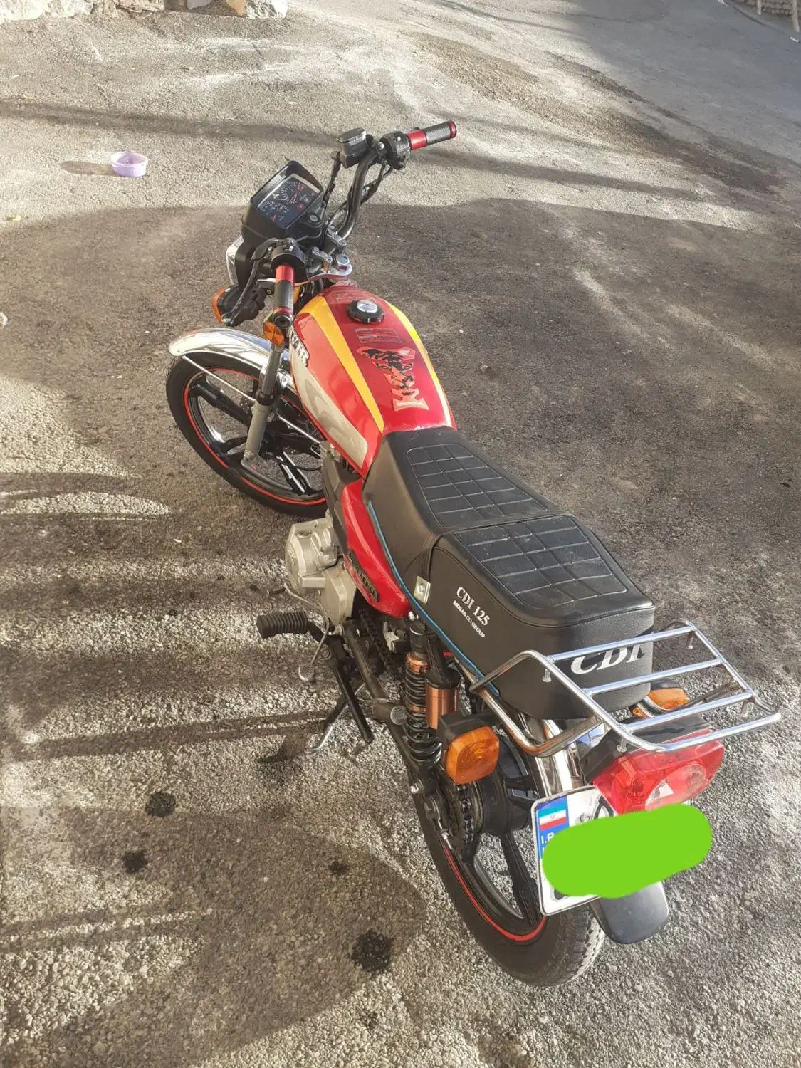 موتور کویر ۲۰۰|موتورسیکلت|سربند, |دیوار