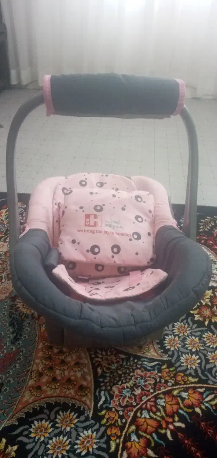 کالسکه کریرآغوشی تاب گهواره پشه بنددرحدنو|کالسکه و لوازم جانبی|نجفآباد, قدس|دیوار