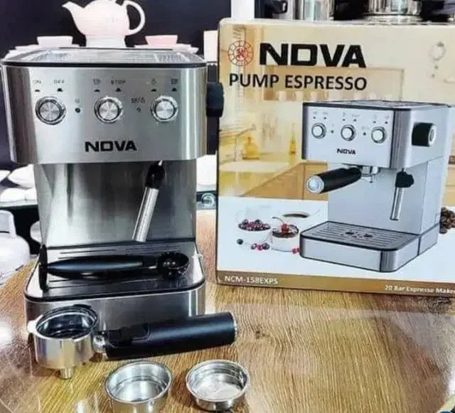 اسپرسو ساز ندوا ۱۵۸  ۲۰ بار|سماور، چایساز، قهوهساز|اندیمشک, |دیوار