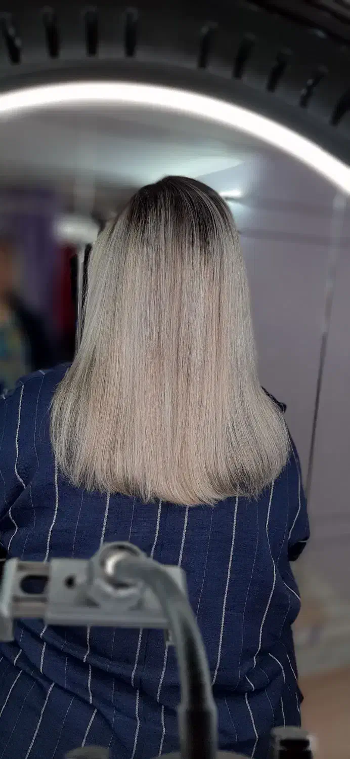 میکاپ شنیون رنگ و کراتین با قیمت مناسب|خدمات آرایشگری و زیبایی|سبزوار, پیام|دیوار