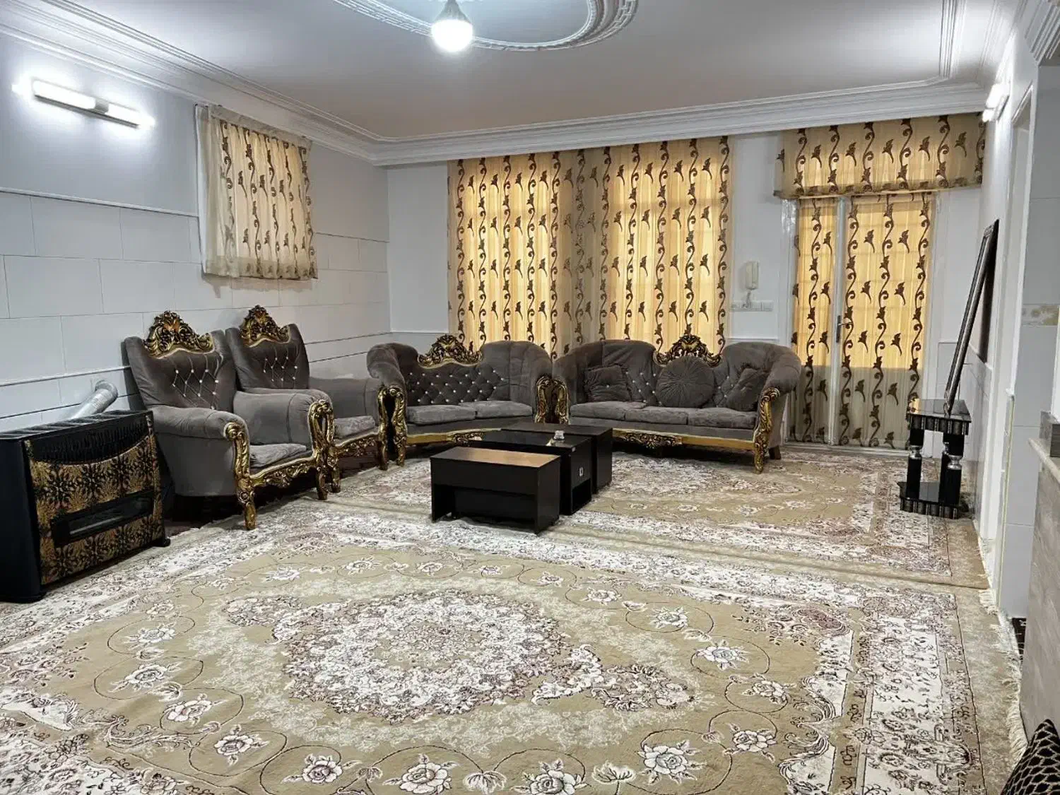 سوییت منزل دوخوابه دربست حیاط دار|اجارهٔ کوتاه‌مدت آپارتمان و سوئیت|کاشان, لتحر|دیوار