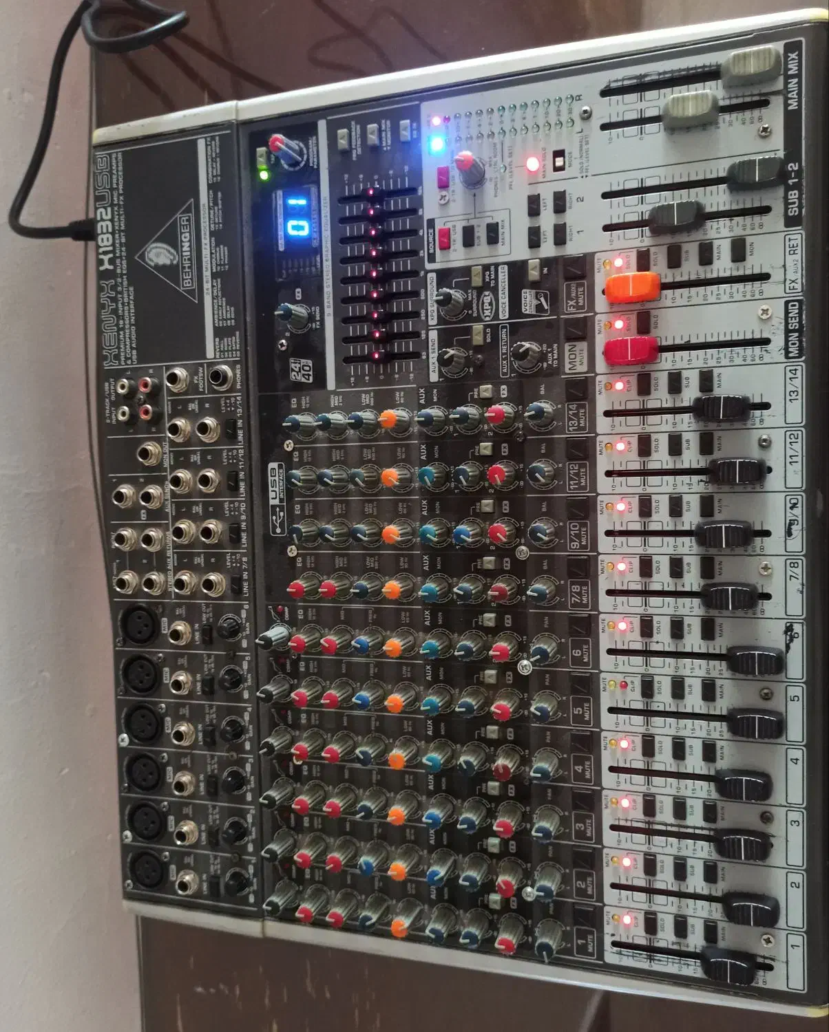 میکسر بهرینگر H1832UsB|سیستم صوتی خانگی|کرمان, |دیوار