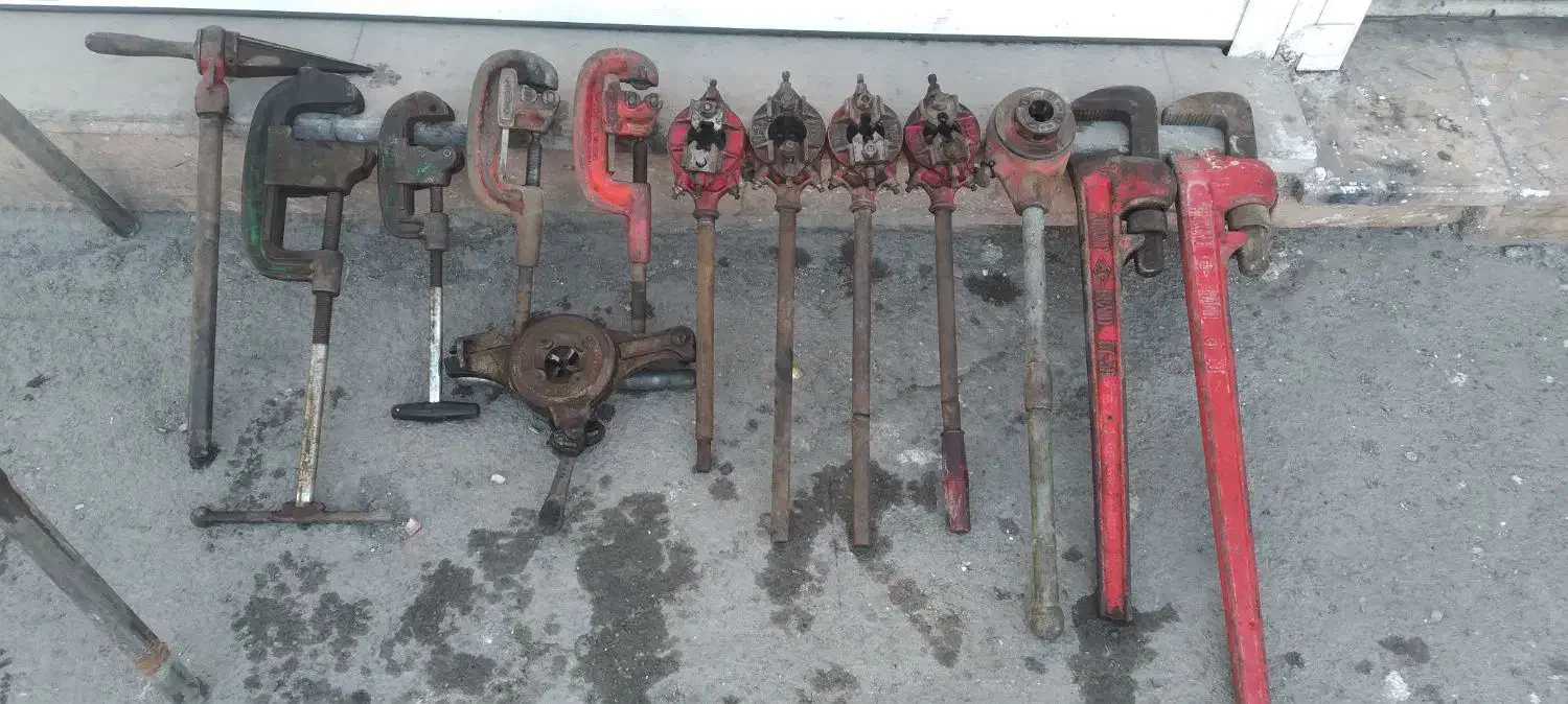 آچار ،لوله بر ،حدیده.گیره|ابزارآلات|اصفهان, باب الدشت|دیوار