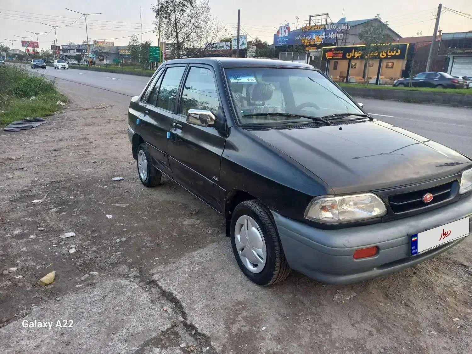 پراید 84 ی لکه رنگ پلمپ|خودرو سواری و وانت|رشت, حومه رشت|دیوار