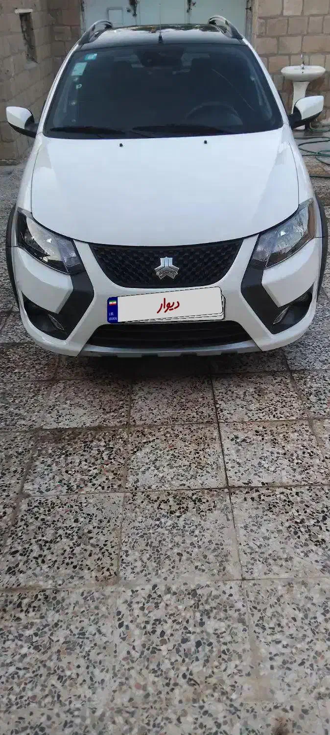 کوئیک آر سفید مشکی پاس خودرو مدل 1402|خودرو سواری و وانت|مسجد سلیمان, |دیوار