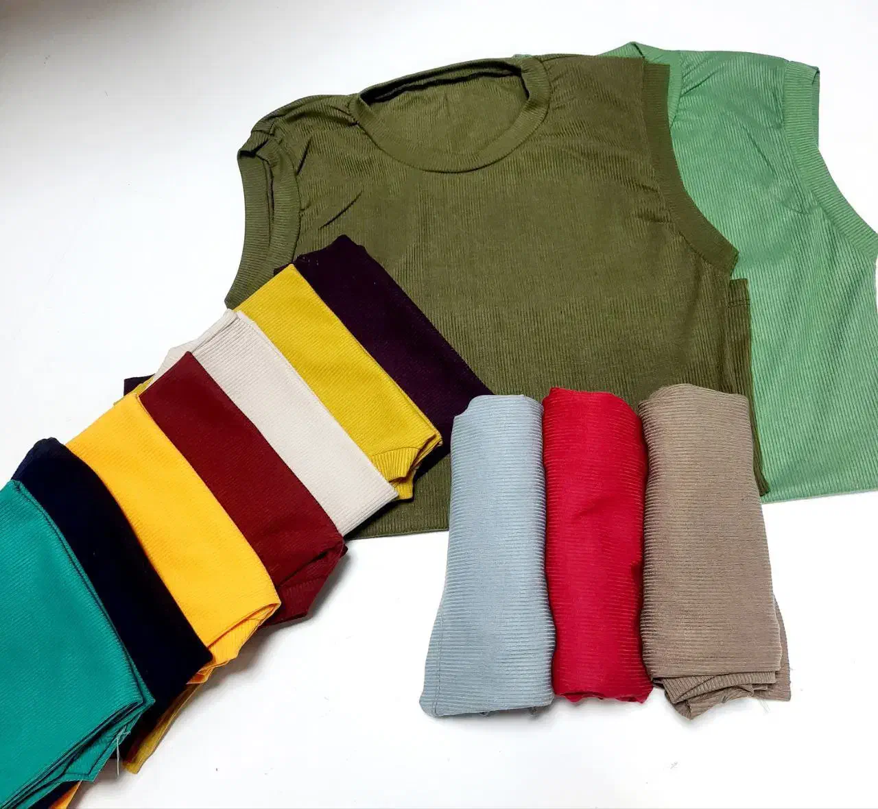 تاپ کبریتی حلقه ای (یقه گرد)|لباس|اراک, |دیوار