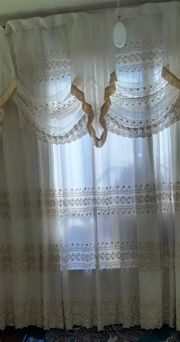 پرده حریر|پرده، رانر، رومیزی|بندر ماهشهر, |دیوار