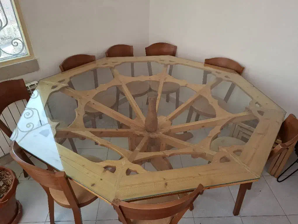 میز ناهارخوری|میز و صندلی غذاخوری|رودهن, |دیوار