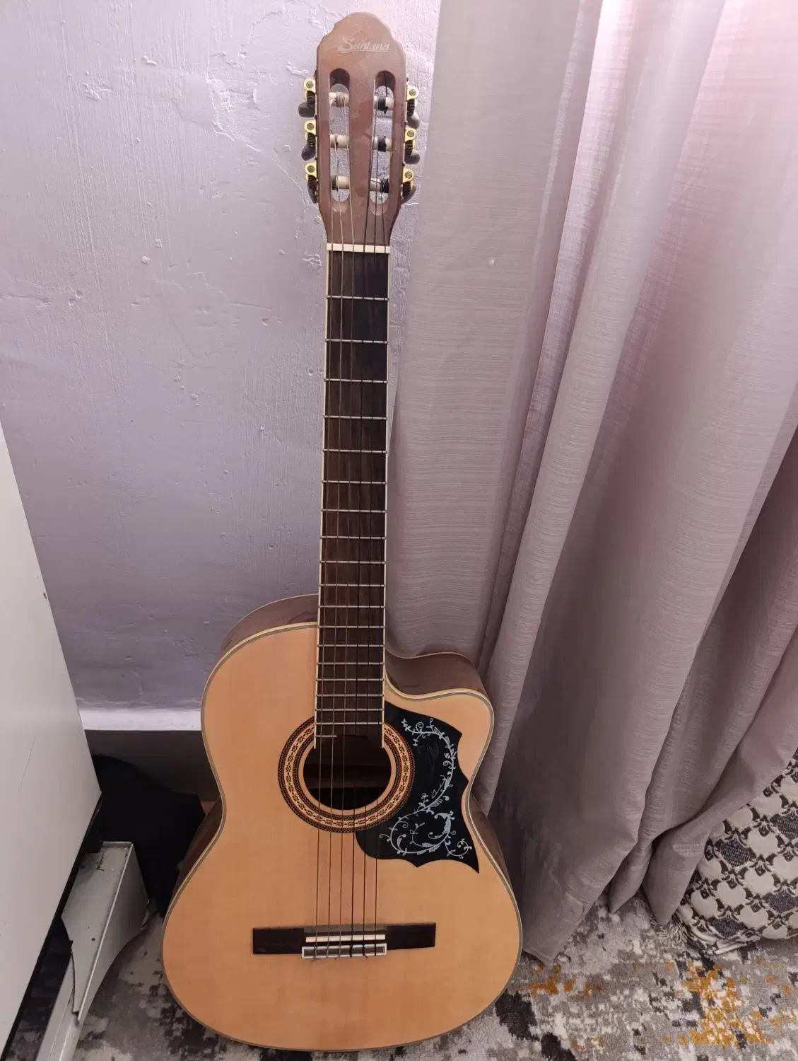 گیتارر،سانتانا|گیتار، بیس، امپلیفایر|میناب, |دیوار