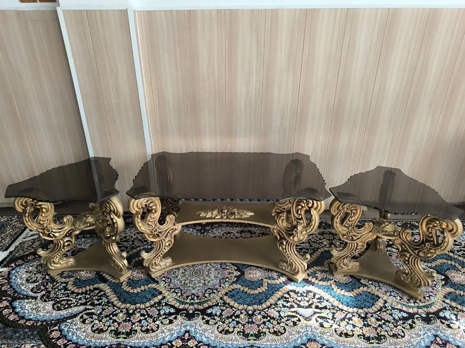 میز جلو مبلی ودوعسلی|مبلمان خانگی و میز عسلی|لنجان, |دیوار