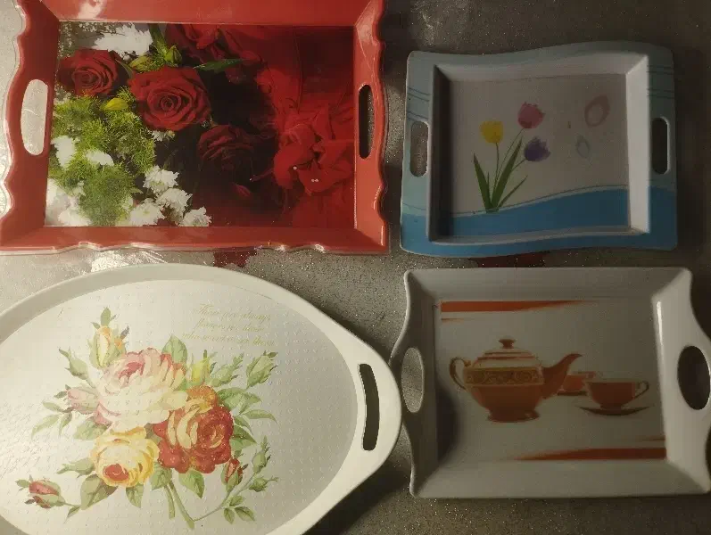 فروش لوازم خانگی سینی چایی|ظروف سرو و پذیرایی|میاندوآب, |دیوار