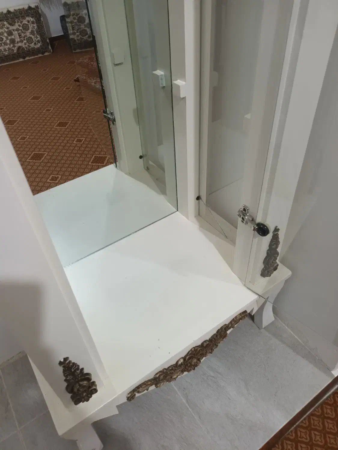 بوفه،ویترین چوبی نو|بوفه، ویترین، کنسول|بروجرد, |دیوار