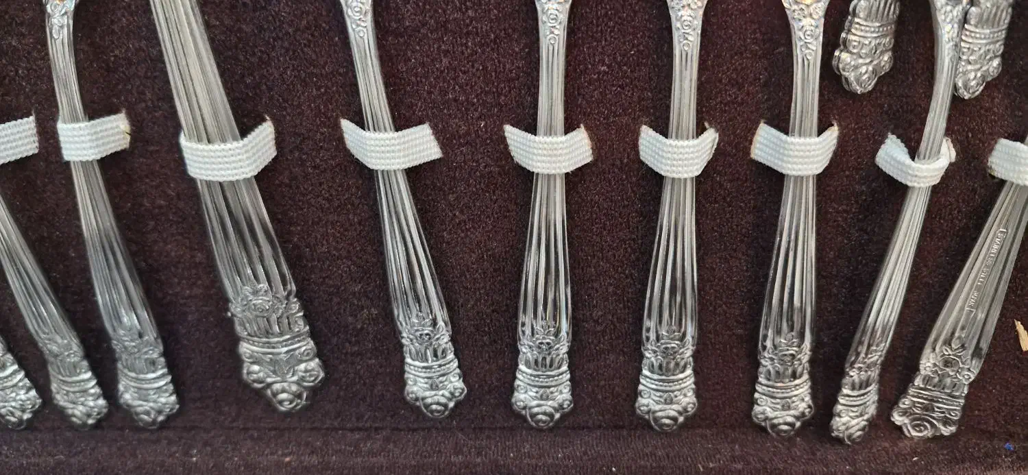 سرویس قاشق و چنگال قدیمی ژاپنی|ظروف سرو و پذیرایی|تهران, باغ فیض|دیوار