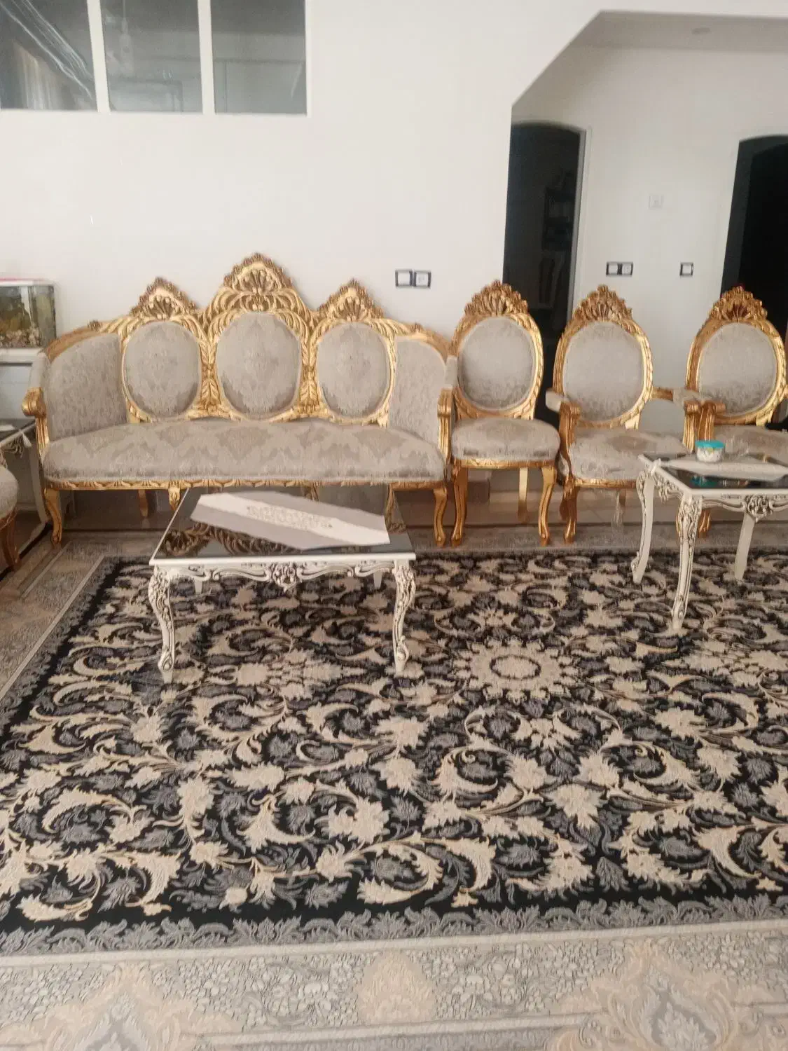2عدد فرش 12 متری خوش رنگ بروز|فرش|تربت‌حیدریه, ۴۵ متری|دیوار