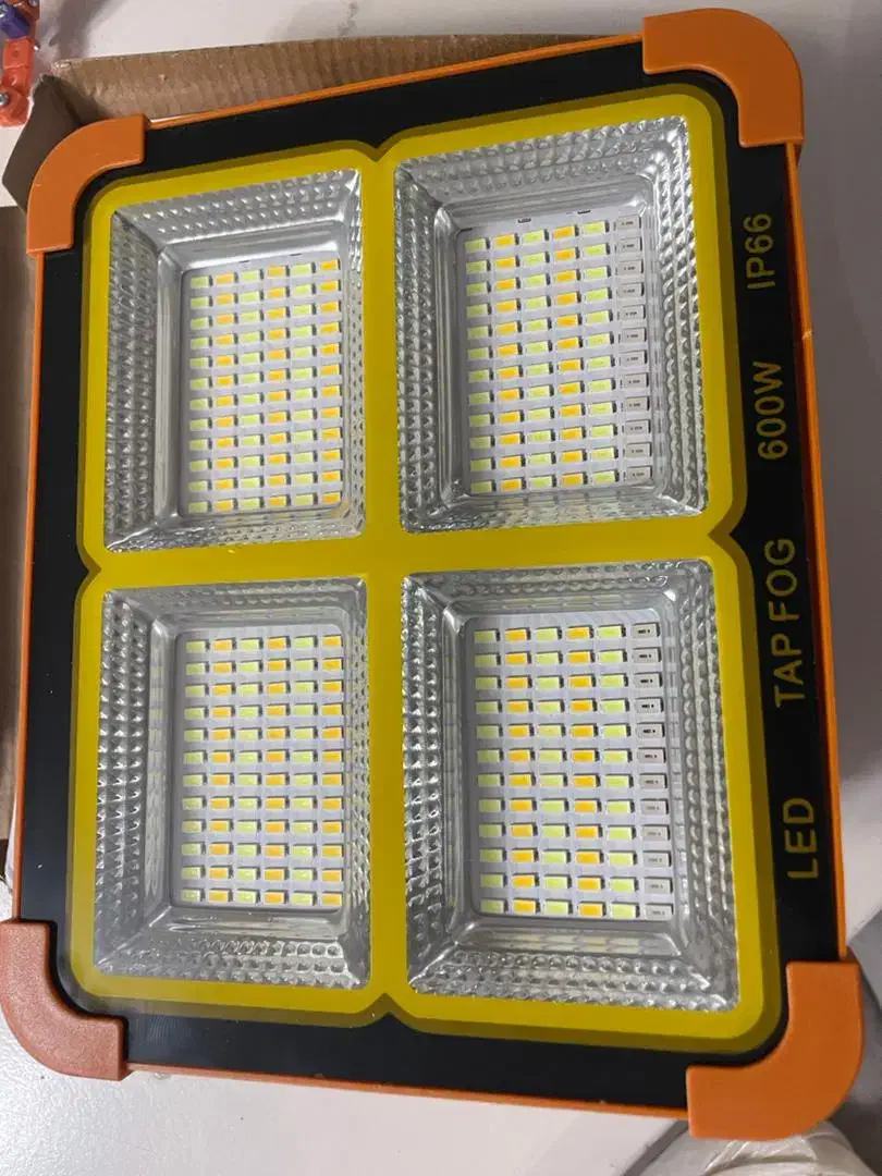 چراغ شارژی سولار، ال ای دی ششصد وات|لامپ و چراغ|شیراز, شهرک استقلال|دیوار