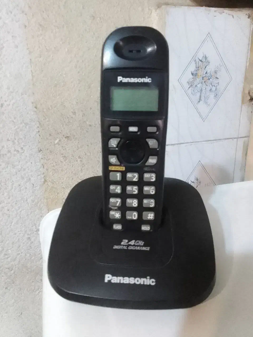 گوشی تلفن بی سیم پاناسونیک|تلفن رومیزی|رشت, منظریه|دیوار