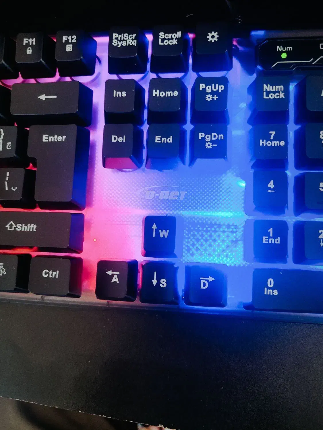 کیبورد حرفه ای گیمینگ d net|قطعات و لوازم جانبی رایانه|بانه, |دیوار