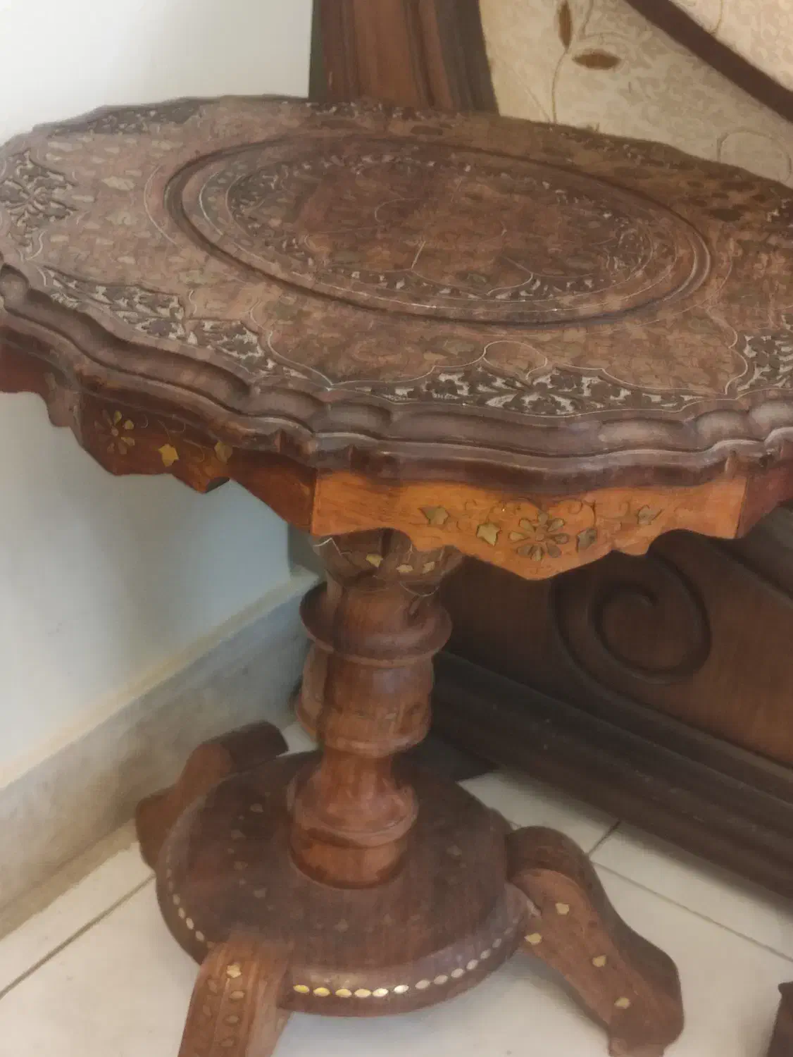 میز دست ساز ترکیه ای|مبلمان خانگی و میز عسلی|تبریز, |دیوار