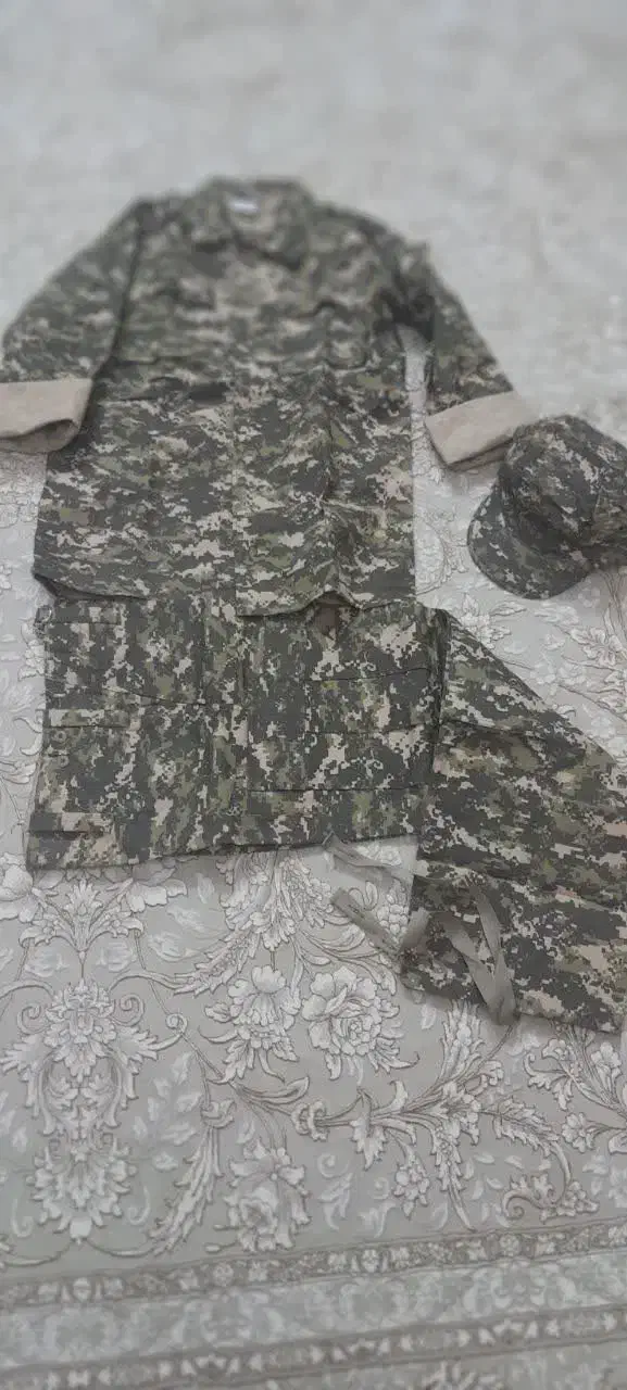 فروش عمده لباس نظامی دیجیتال سیمانی|لباس|خمین, |دیوار