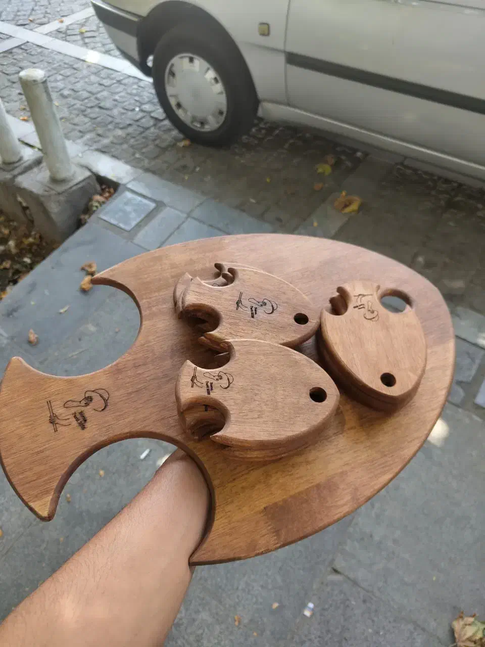 خدمات سی ان سی CNC ساخت ظروف چوبی|خدمات پیشه و مهارت|چهاردانگه (تهران), |دیوار