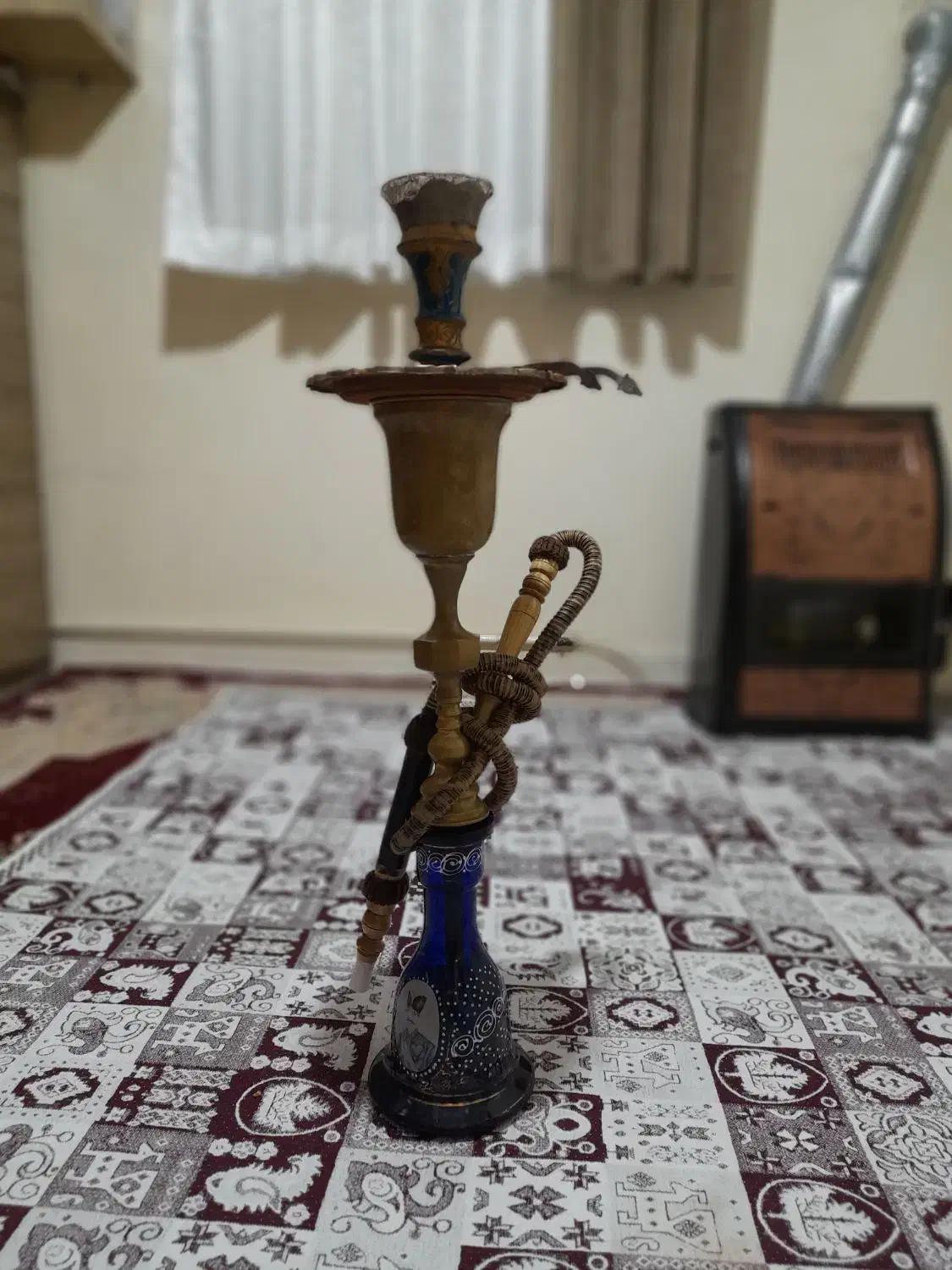 قلیان عربی برنجی|کلکسیون و سرگرمی|بهارستان, |دیوار