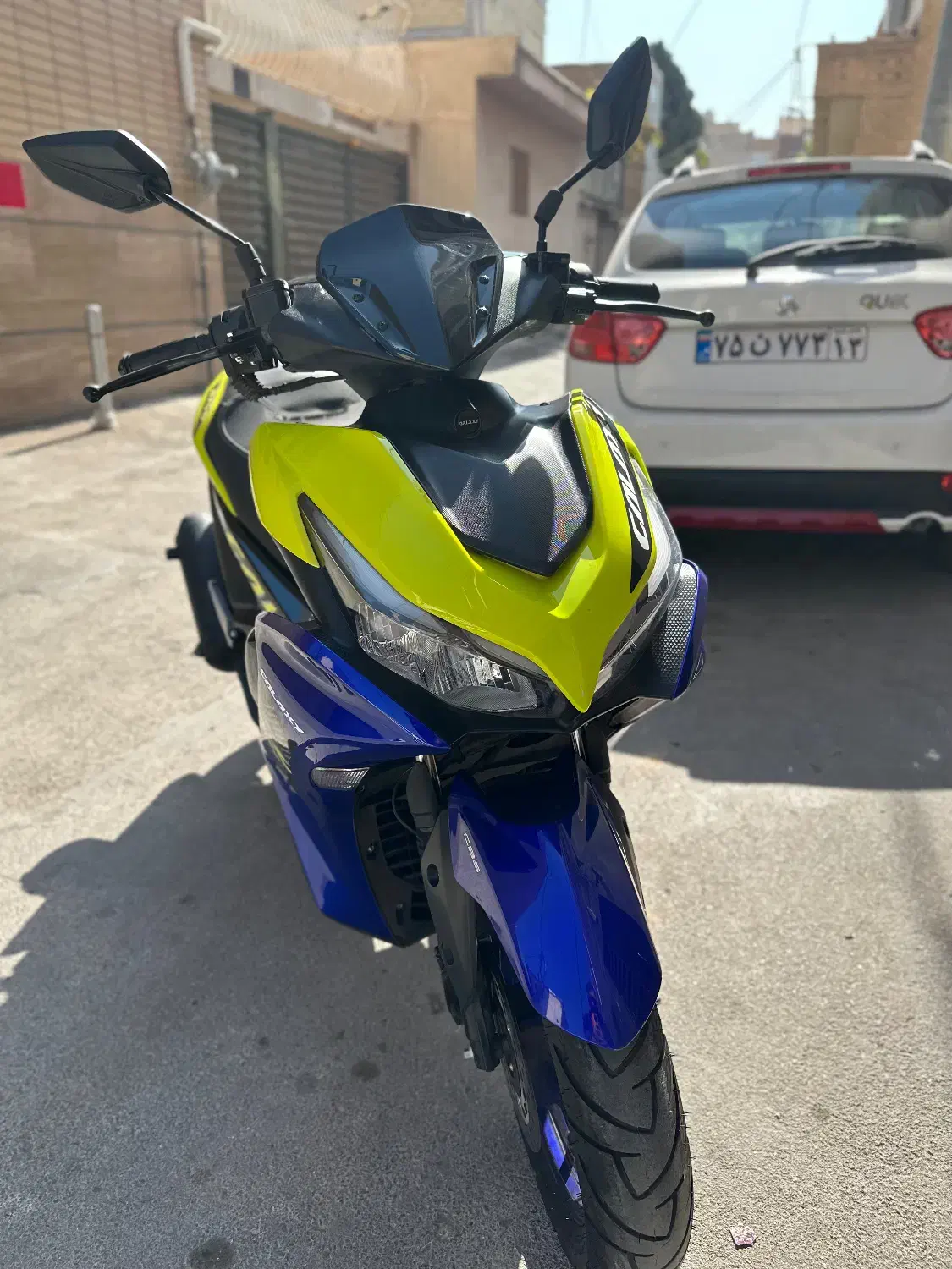 موتور گلکسی رادیات آب خنک 155|موتورسیکلت|اصفهان, فرح آباد|دیوار