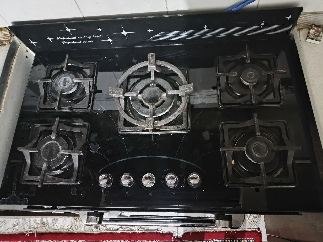 اجاق گاز ۵ شعله|اجاق گاز و لوازم برقی پختوپز|کاشان, فاز ۲ ناجی آباد|دیوار