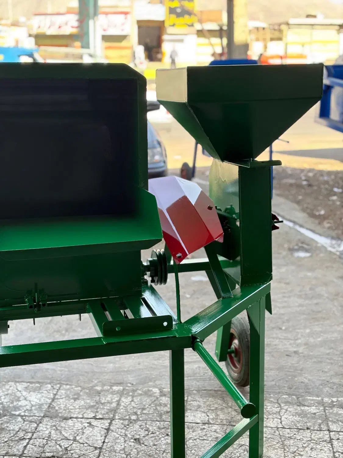 آسیاب‌ برقی علوفه خورد کن برقی جرثقیل پش تراکتوری|ماشین‌آلات صنعتی|ملایر, |دیوار