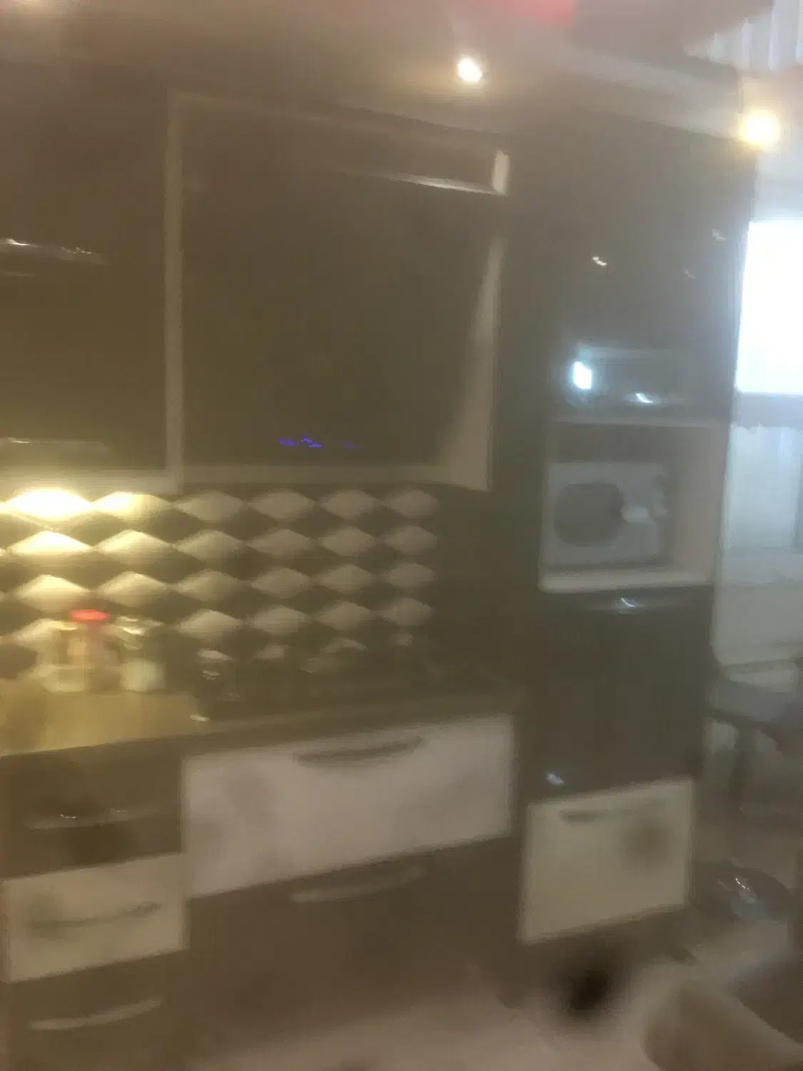 کابینت دست دوم های گلاس با گاز و هود و سینک|مصالح و تجهیزات ساختمان|کرج, فاز ۳ مهرشهر|دیوار