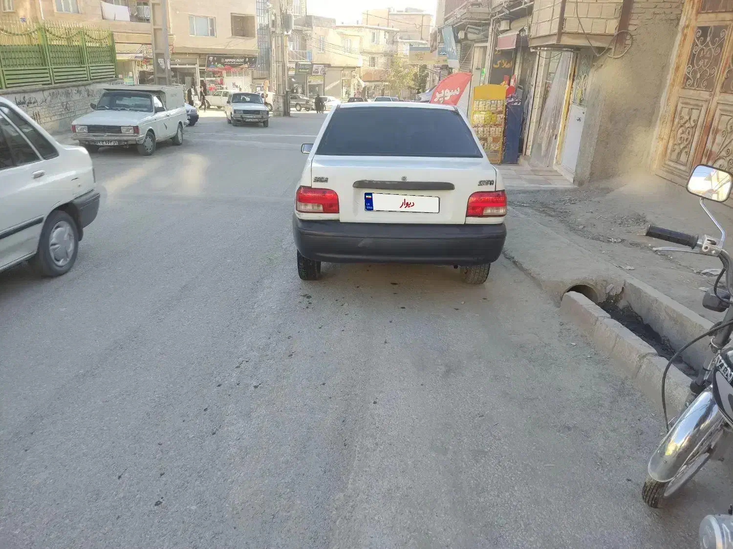 پراید ۸۲ سفید|خودرو سواری و وانت|سنندج, |دیوار