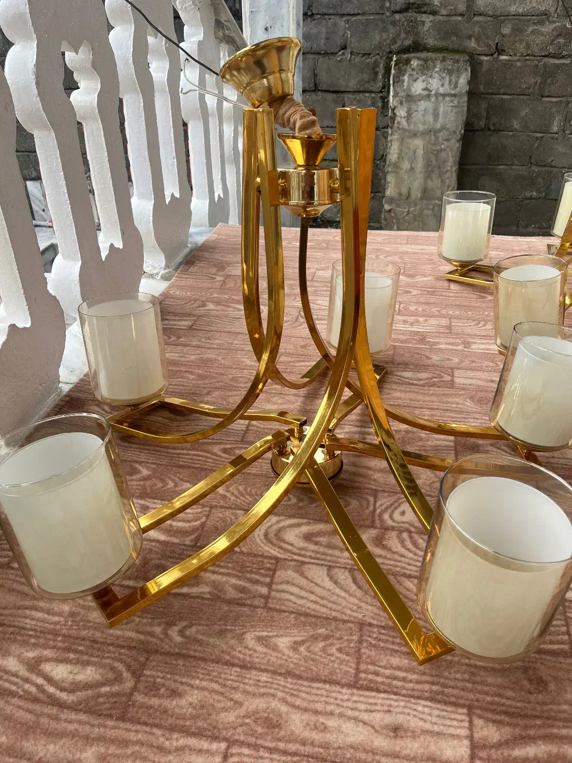 لوستر درحد نو‌|لوستر و چراغ آویز|رضوانشهر, |دیوار