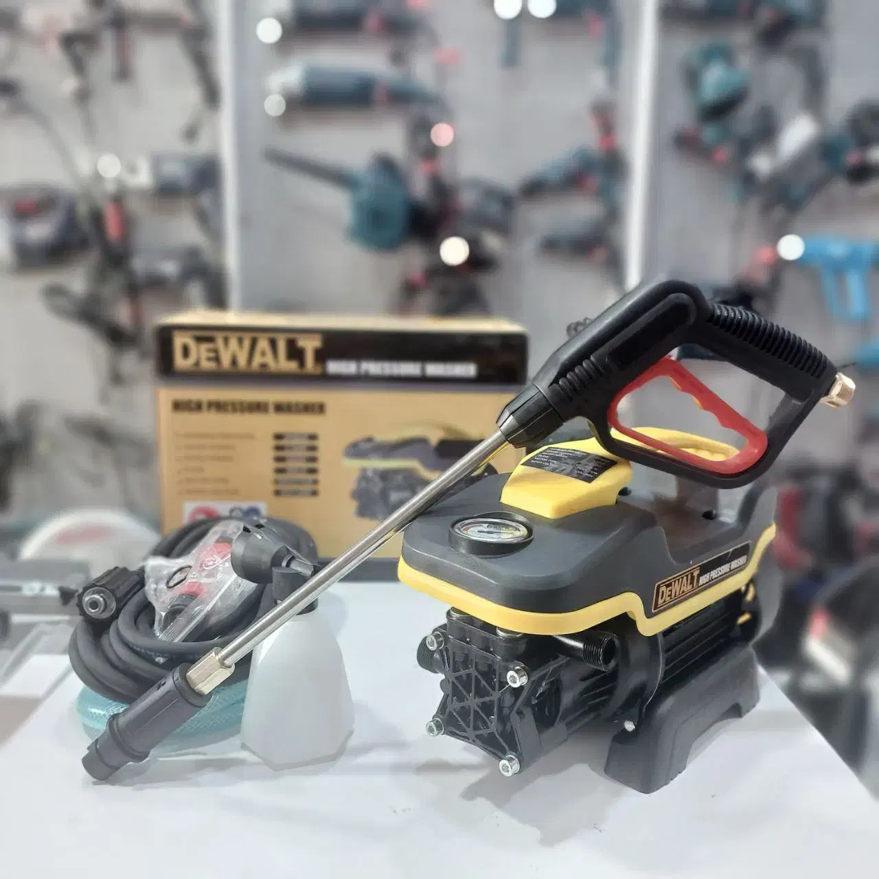 کارواش صنعتی دیوالت 250 بار دینامی پیستون برنجی آک|ابزارآلات|قدس, شهرقدس|دیوار