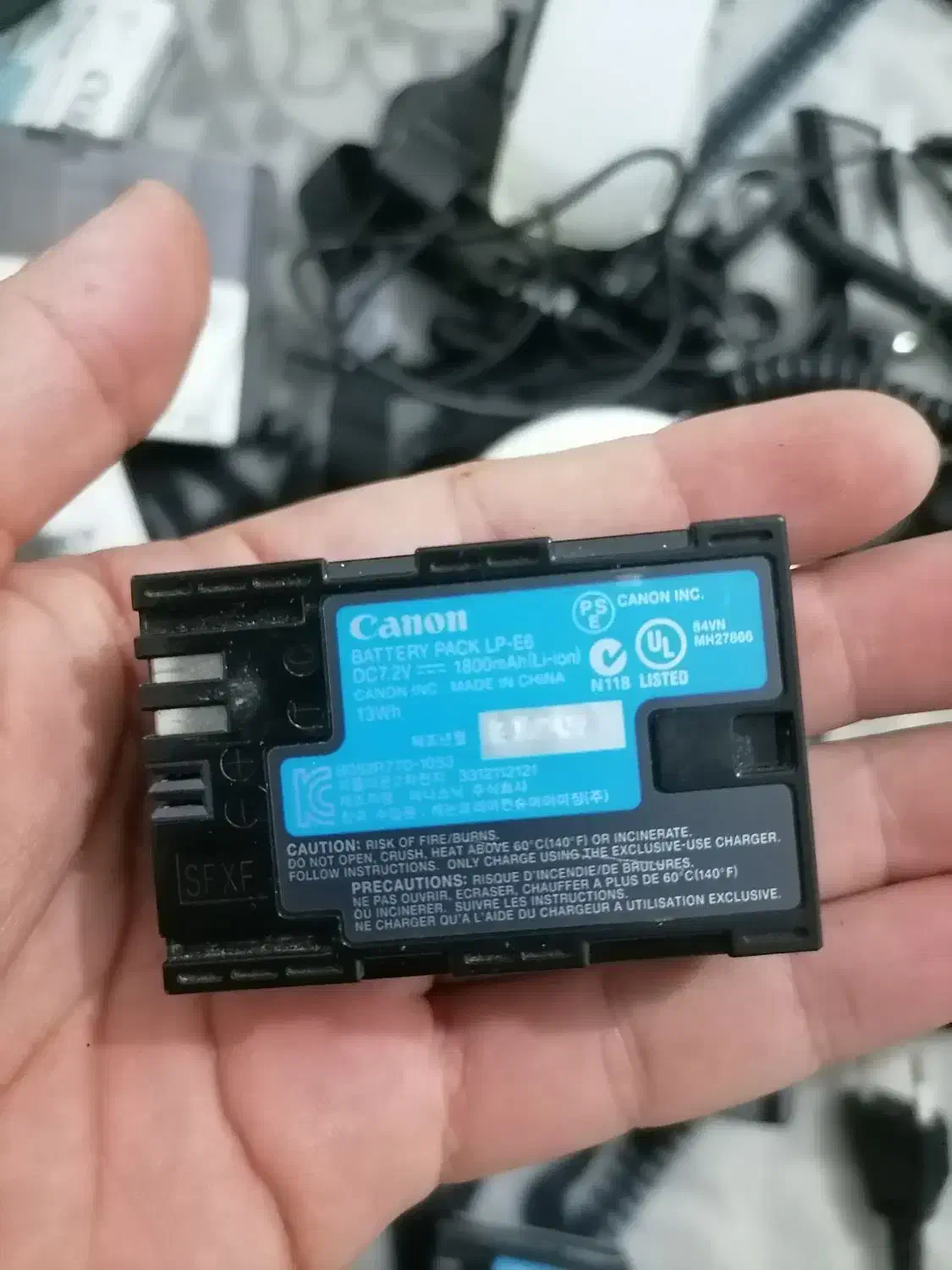 سه عدد باتری دوربین کنون 5D اورجینال|دوربین عکاسی و فیلمبرداری|خرمآباد, |دیوار