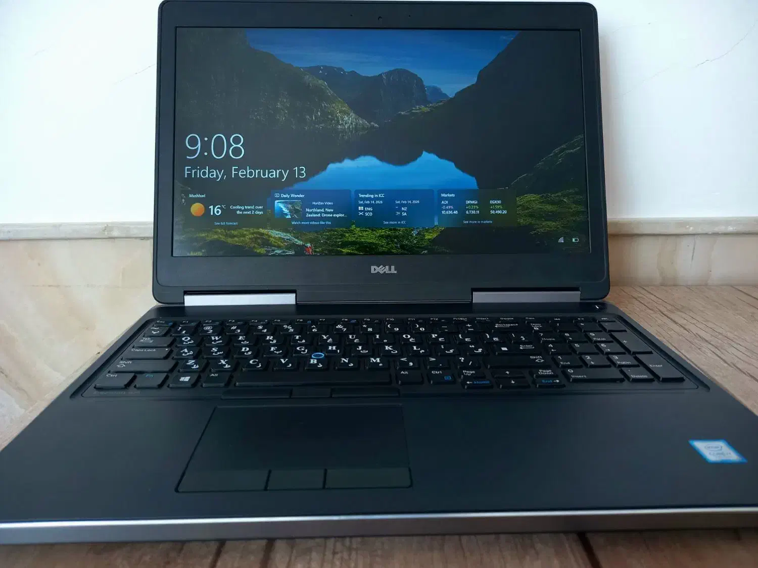 Dell Precision 7520 i7/16GB/512SSD/RADEON PRO|رایانه همراه|نیشابور, پنجراه|دیوار