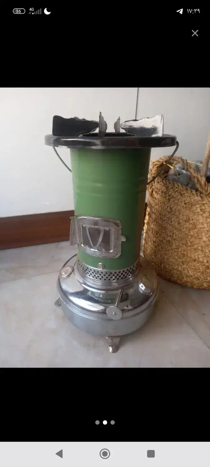 چراغ نفتی قدیمی|بخاری، هیتر، شومینه|ری, منصوریه منگل|دیوار