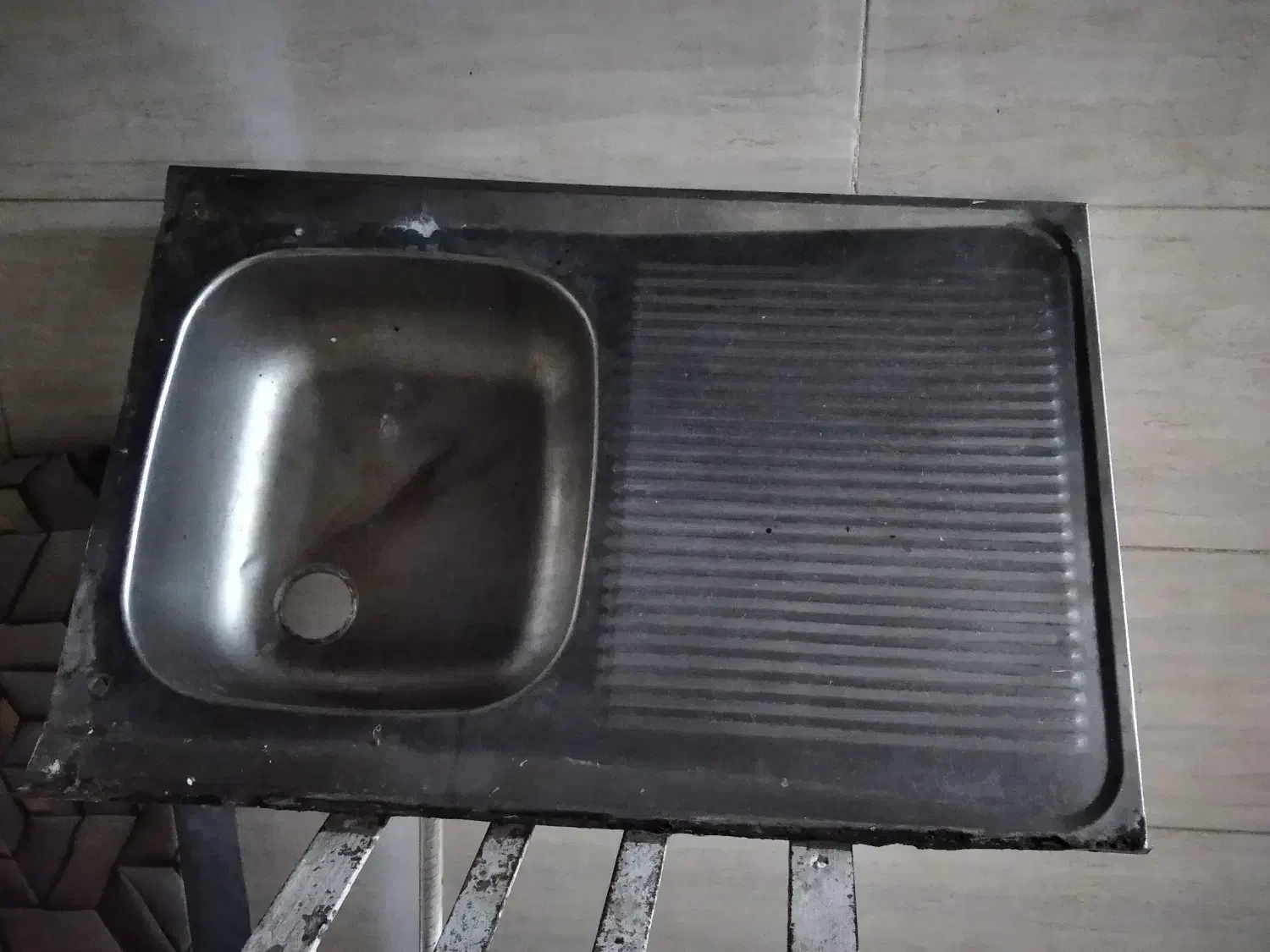 سینگ ظرفشویی|مصالح و تجهیزات ساختمان|اهواز, منبع اب|دیوار