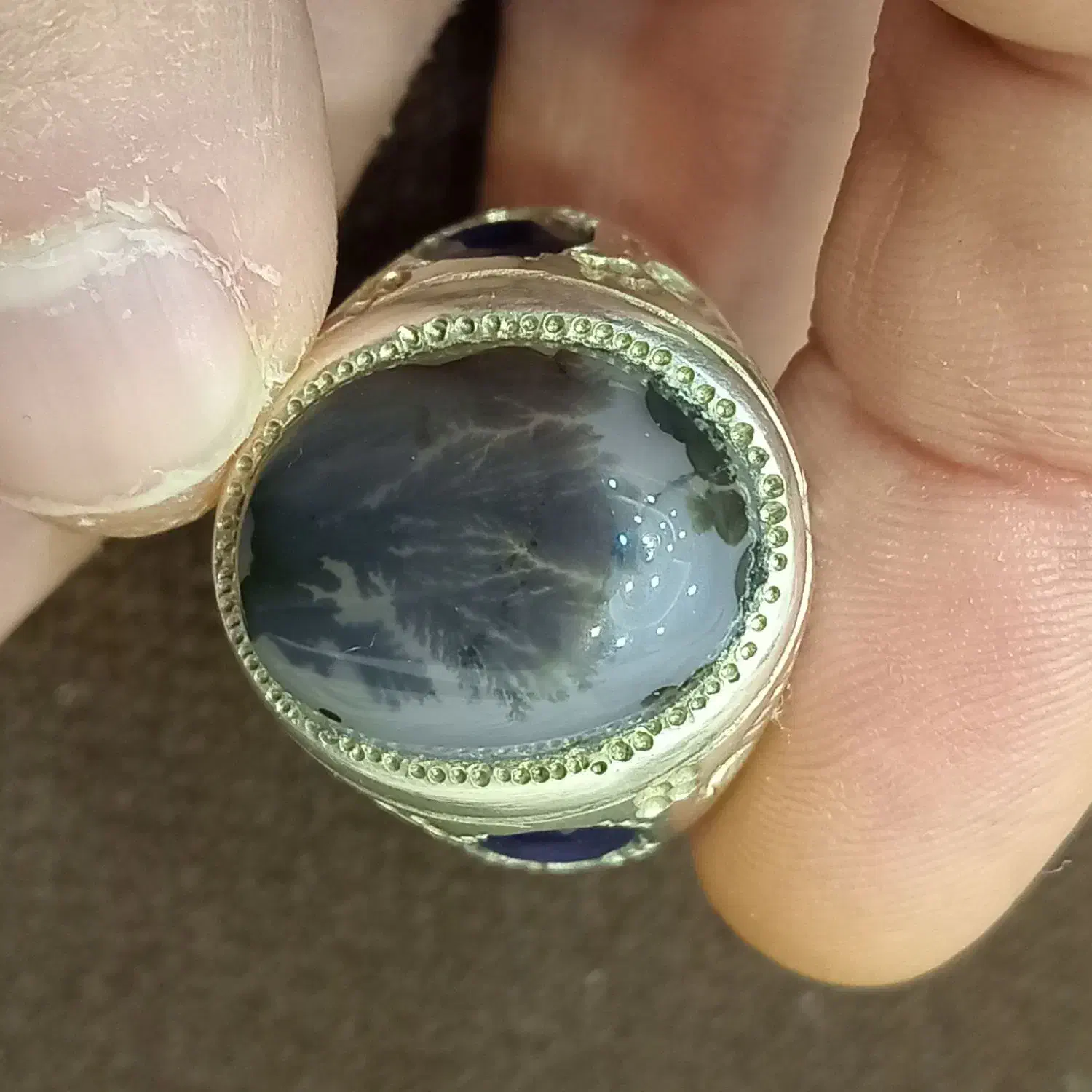 انگشتر نقره شجر دستساز عیار بالا|جواهرات|اصفهان, دانشگاه اصفهان|دیوار