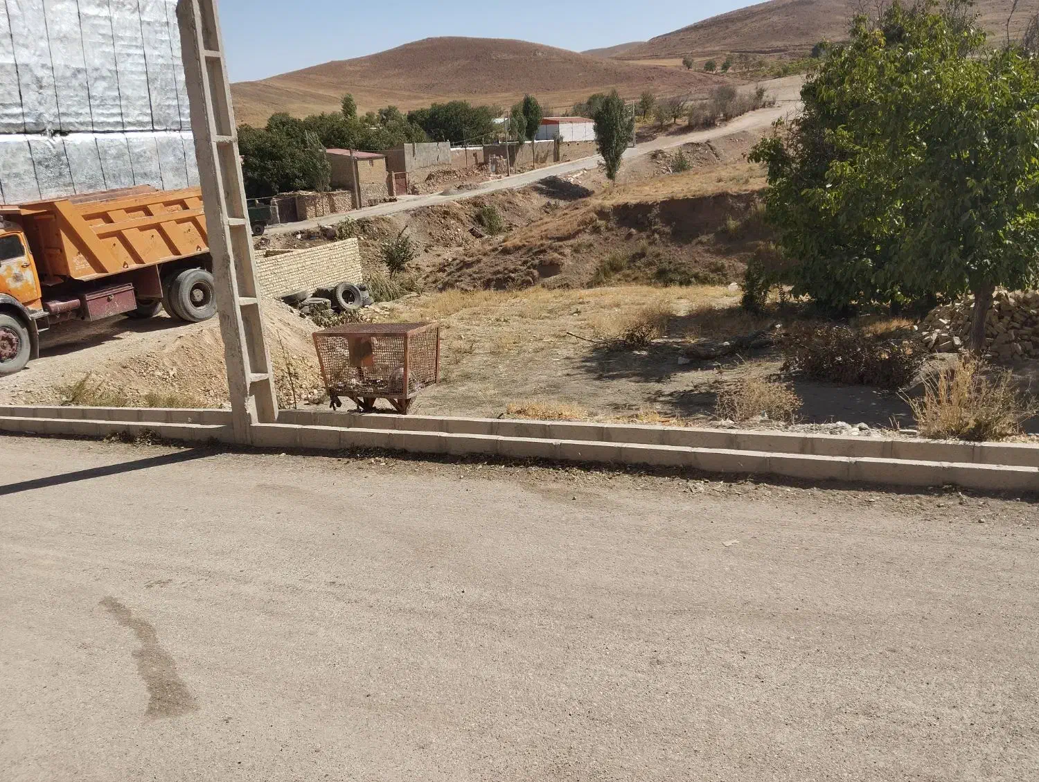 زمین مسکونی ب متراژ ششصد متر در روستای خوش آب هوا|فروش زمین و ملک کلنگی|ضیاء آباد, |دیوار