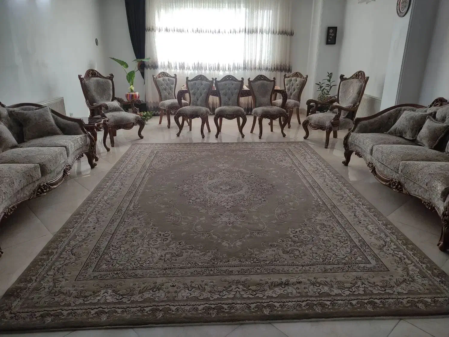 فرش ۱۲ متری و گلیم آشپزخانه|فرش|سمنان, |دیوار